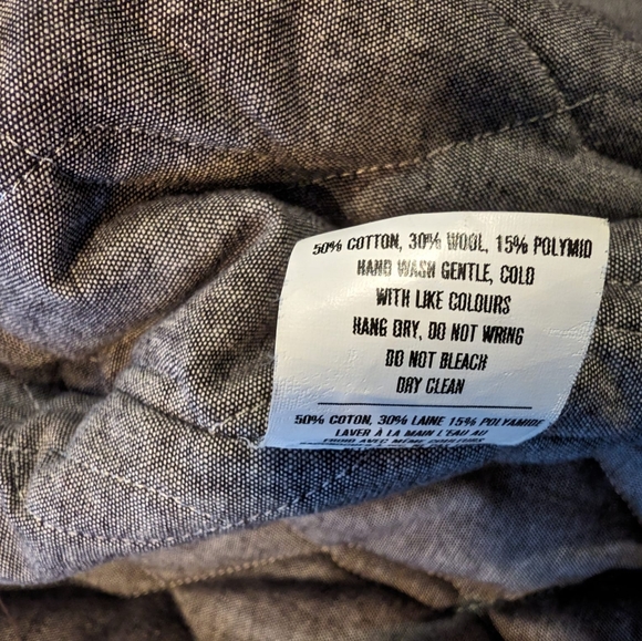 United Stock Dry Goods Bomber Jacket - Charcoal - Picture 5 of 6